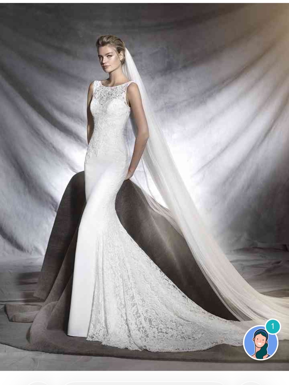 Pronovias Wedding Gown “Omar” size 8